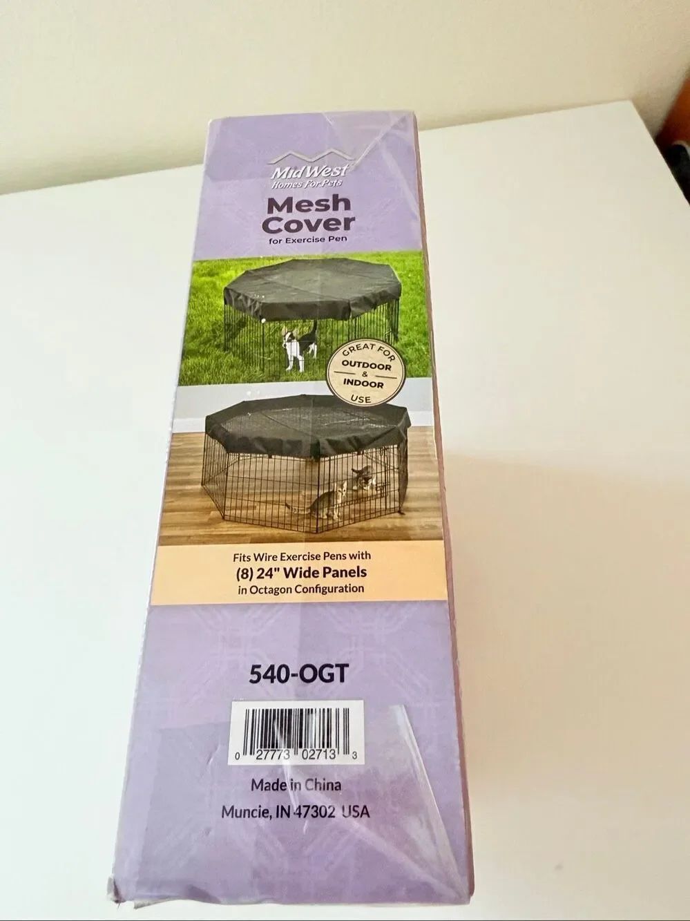 Mid West home for Pets Mesh cover 24”  fit 8 panel - Picture 2 of 4